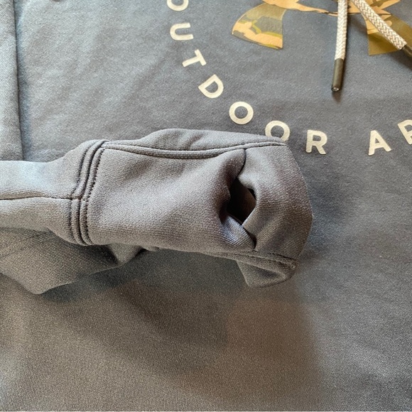 Under Armour Performance Outdoor Apparel Sweatshirt Gray Size Large - Picture 9 of 15